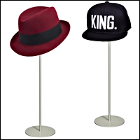 hat stands counter 200