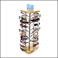 optical optometry retail store counter display stand