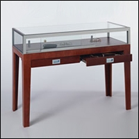 optical optometry retail store display tables