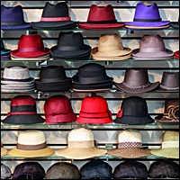 retail wall display for hats 200