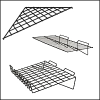 slatwall steel wire shelves 200