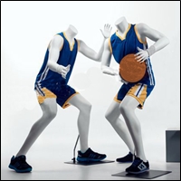 sports kids mannequins