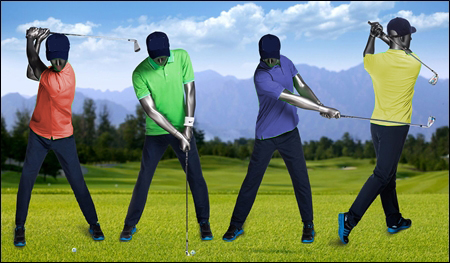 golfer mannequins male and female header