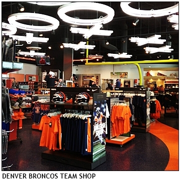 Denver Broncos Team Shop Design Main