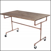 industrial tables for retail display 200