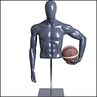 retail sporting goods mannequin form display 200 5