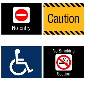Color Sign for Stanchion Post Frame Signs - Multiple Options