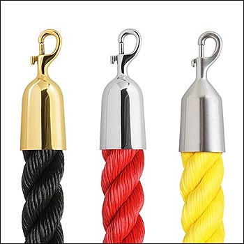 Twisted Polyester Swag Rope for Stanchion Posts