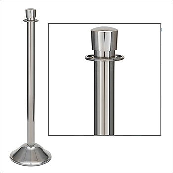 The Standard Traditional Stanchion Post - Most Options Available