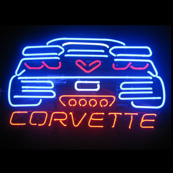  C7 Corvette Neon Bar Sign