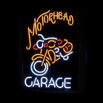 Motorhead Garage Neon Bar Sign