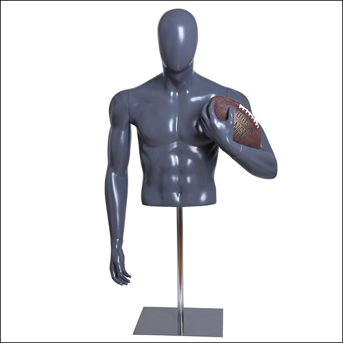 American Football Player Mannequin Form - Holding Ball Pose