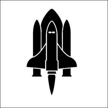 Space Shuttle Silhouette