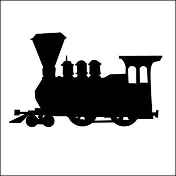 Train Engine Silhouette