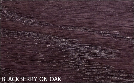Blackberry on Oak