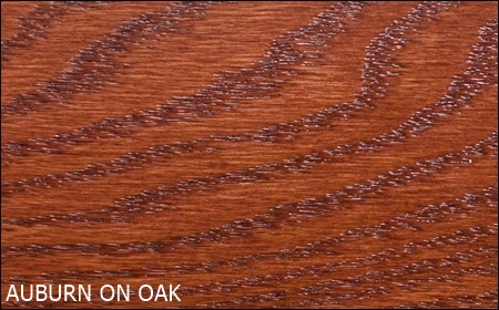 stain oak auburn