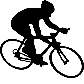 Sports Silhouettes - Biking / Moto