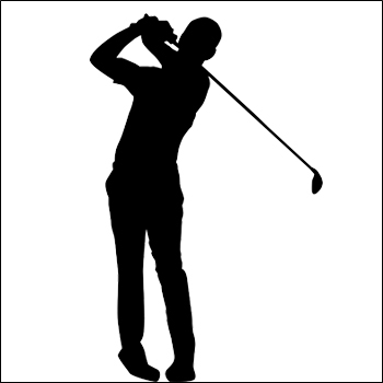 Sports Silhouettes - Golf