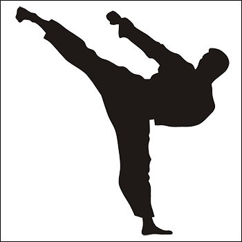 Sports Silhouettes - Martial Arts