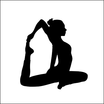 Sports Silhouettes - Yoga
