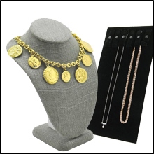 jewelry necklace displays