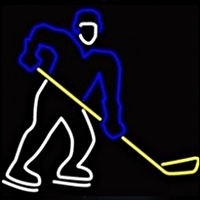 neon sports theme signs hockey 200