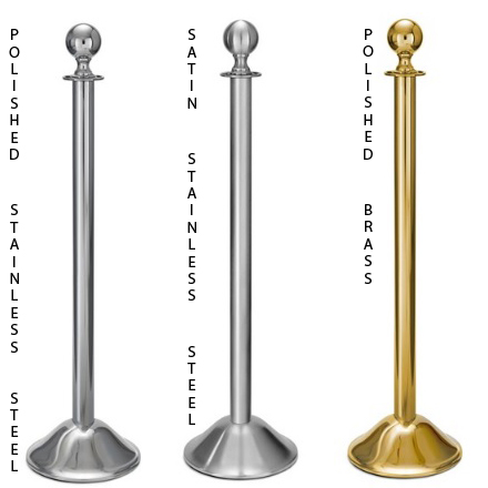 royal crown stanchion post finish options