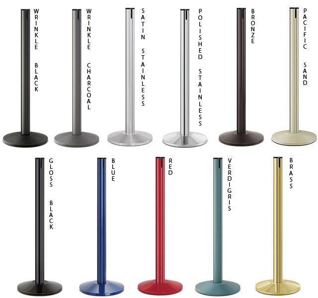 stanchion post finish color optiions part dos