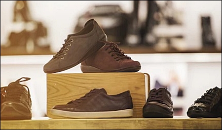 wooden shoe displays header