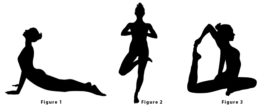 sports silhouette signs yoga choices1